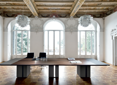 Kanzlei Holz Design Büro Möbel Besprechungs Tische Konferenz Tisch Moderne